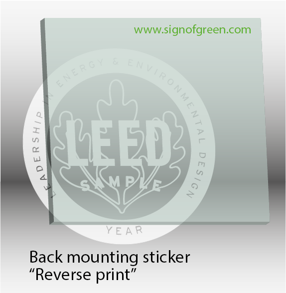 Thumbnail: LEED Stickers, SET OF FIVE