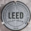 Thumbnail: LEED BLACK Granite Plaque ⌀ 40cm, including hardware
