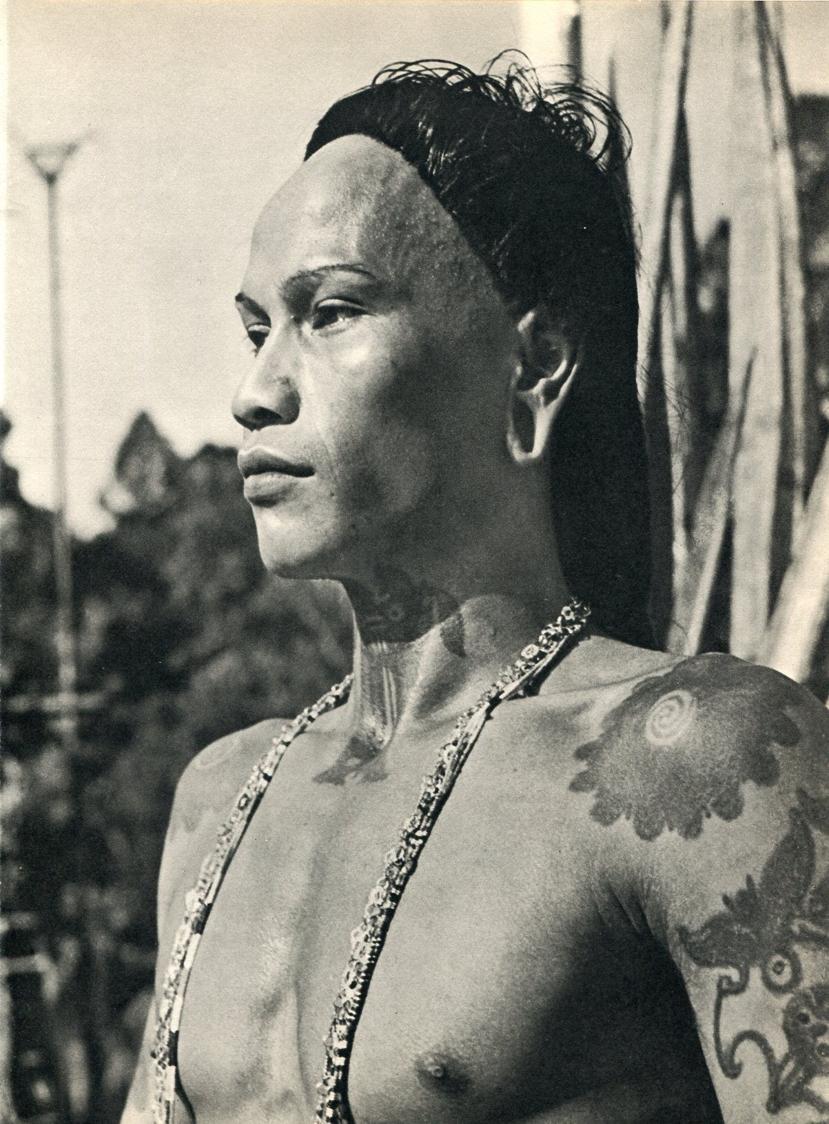 K F Wong - Borneo - Iban Man