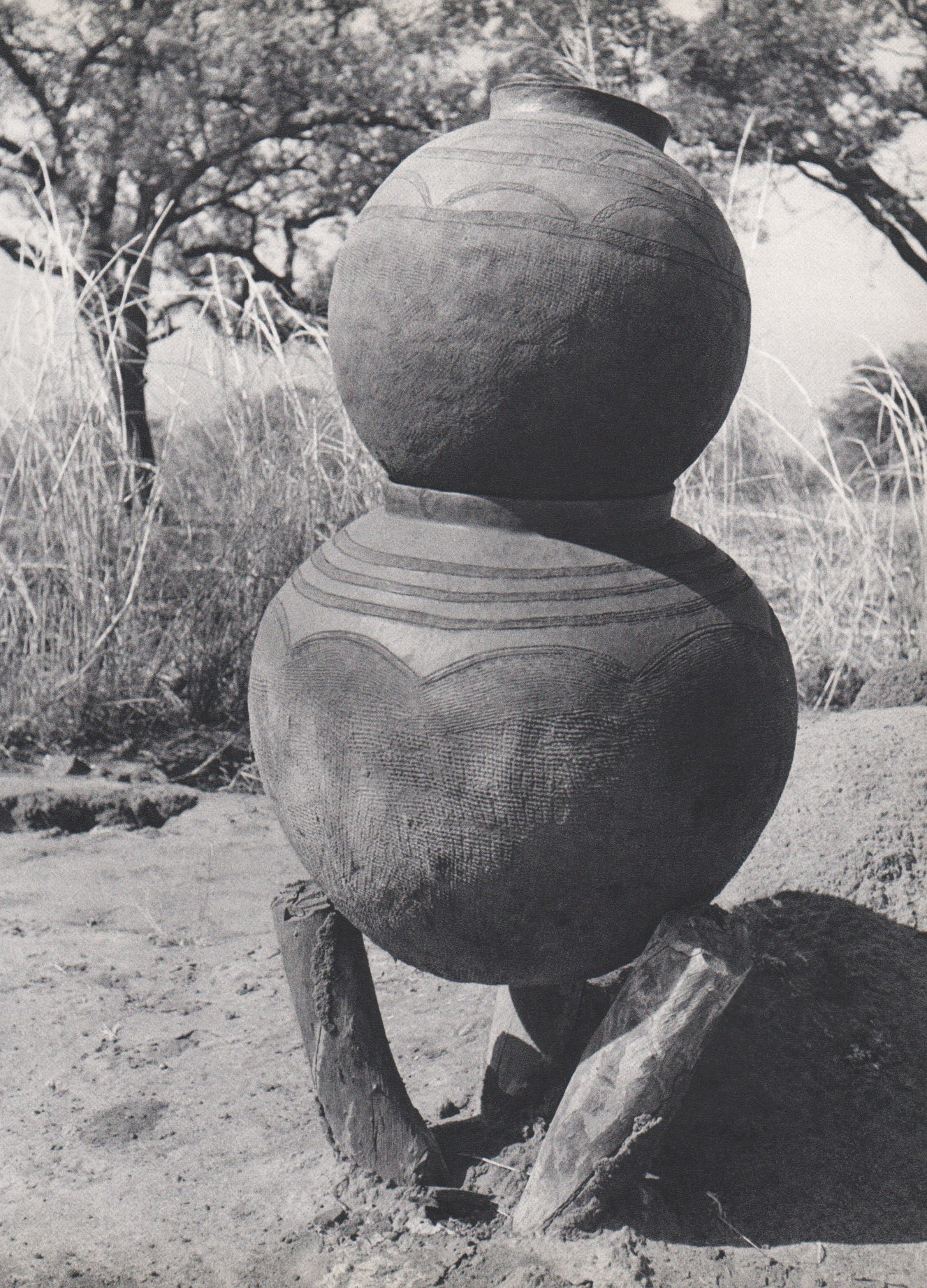Female Grave of the Sara Tribe, Africa