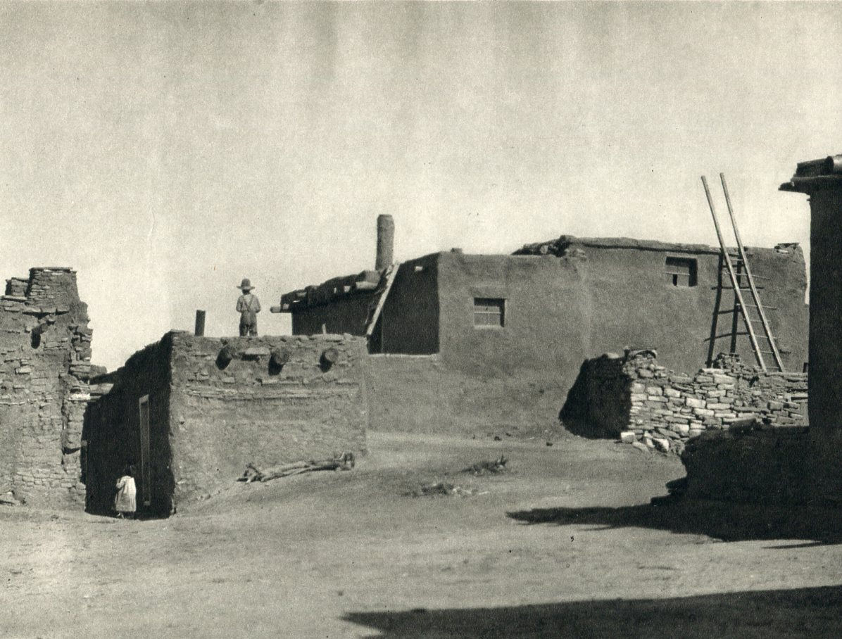 E O Hoppe, New Mexico, Zuni Indian Village