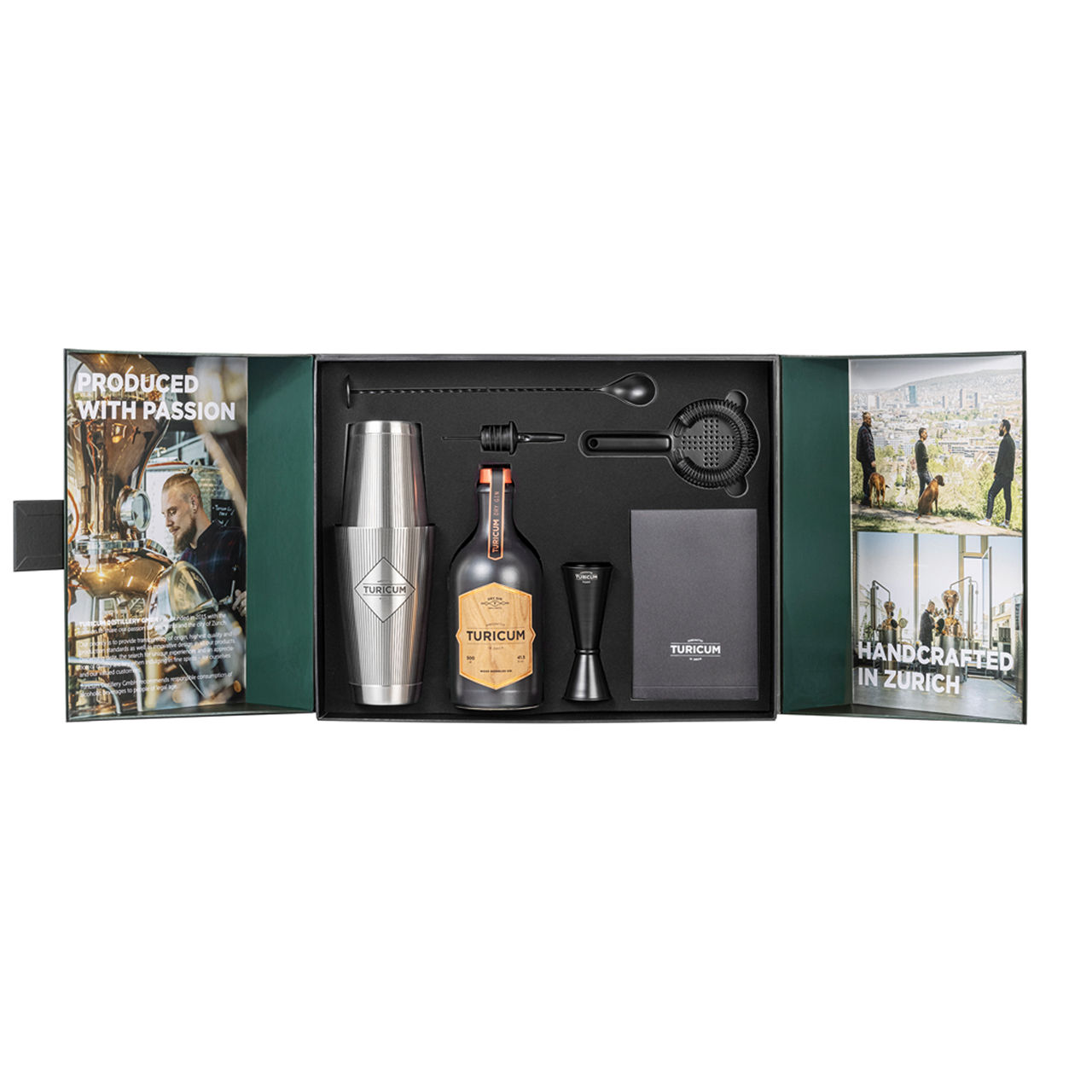 TURICUM COCKTAIL SET - WOOD BARRELED GIN