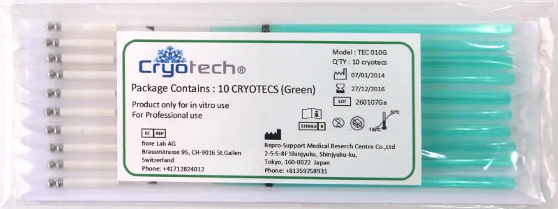 Cryotec Vitrification Straw-GREEN