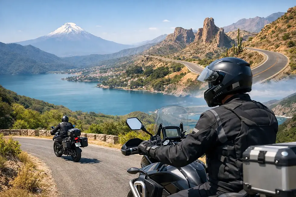 7 rutas turísticas en México para riders