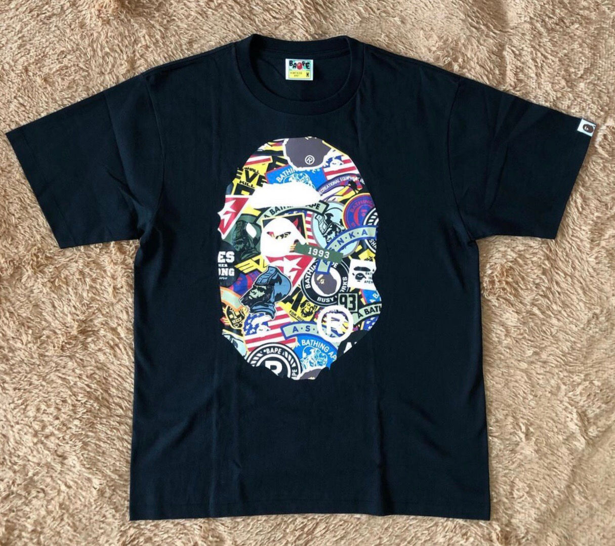 Bape Patched Ape Head 