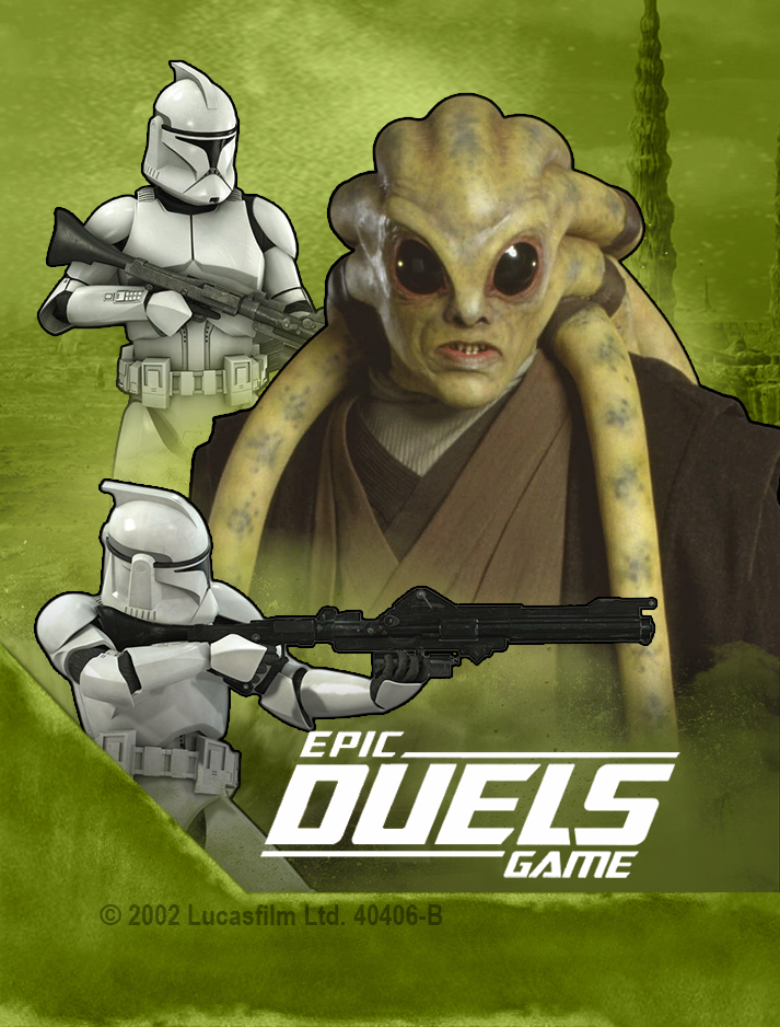 Kit Fisto with Clone Troopers