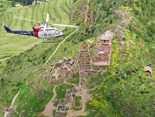 來到庫斯科,你也可以選擇搭乘直昇機遊覽