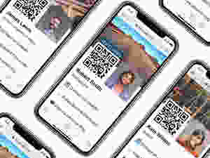 Digital business cards, online networking