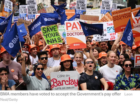 BMA prove capitulating to unions akin to negotiating with terrorists