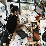 Young Female Artist