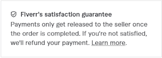 Fiverr's Satisfaction Guarantee