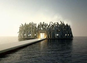 A New Floating Arctic Bath Hotel and Spa to Open Soon in Sweden