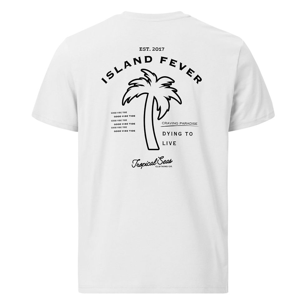 Miniatura: Island Fever Organic Cotton t-shirt