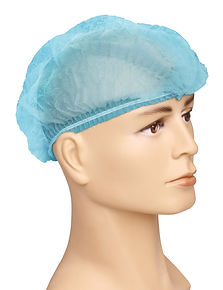 Disposable Bouffant polypropylene caps(B