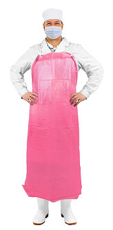 Disposable PVC WF Apron(Pink).jpg