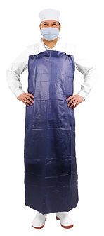 Disposable PVC Apron(Navy Blue).jpg
