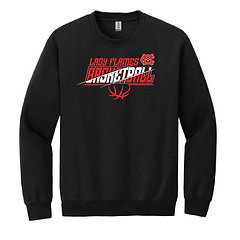 MCS LADY FLAMES BASKETBALL CREWNECK SWEATSHIRT