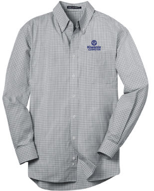 KIWANIS PLAID EASY CARE SHIRT