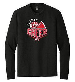 MCS VARSITY CHEER SOFT LONG SLEEVE (GLITTER PRINT)