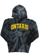ONTARIO WARRIORS TIE DYE HOODIE