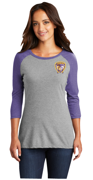 Ladies Lex Soccer Raglan 3/4 Sleeve (soft)