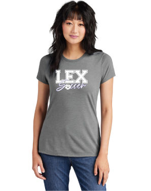 Thumbnail: LEX SOCCER LADIES TEE (PRINTED) 3 COLOR OPTIONS