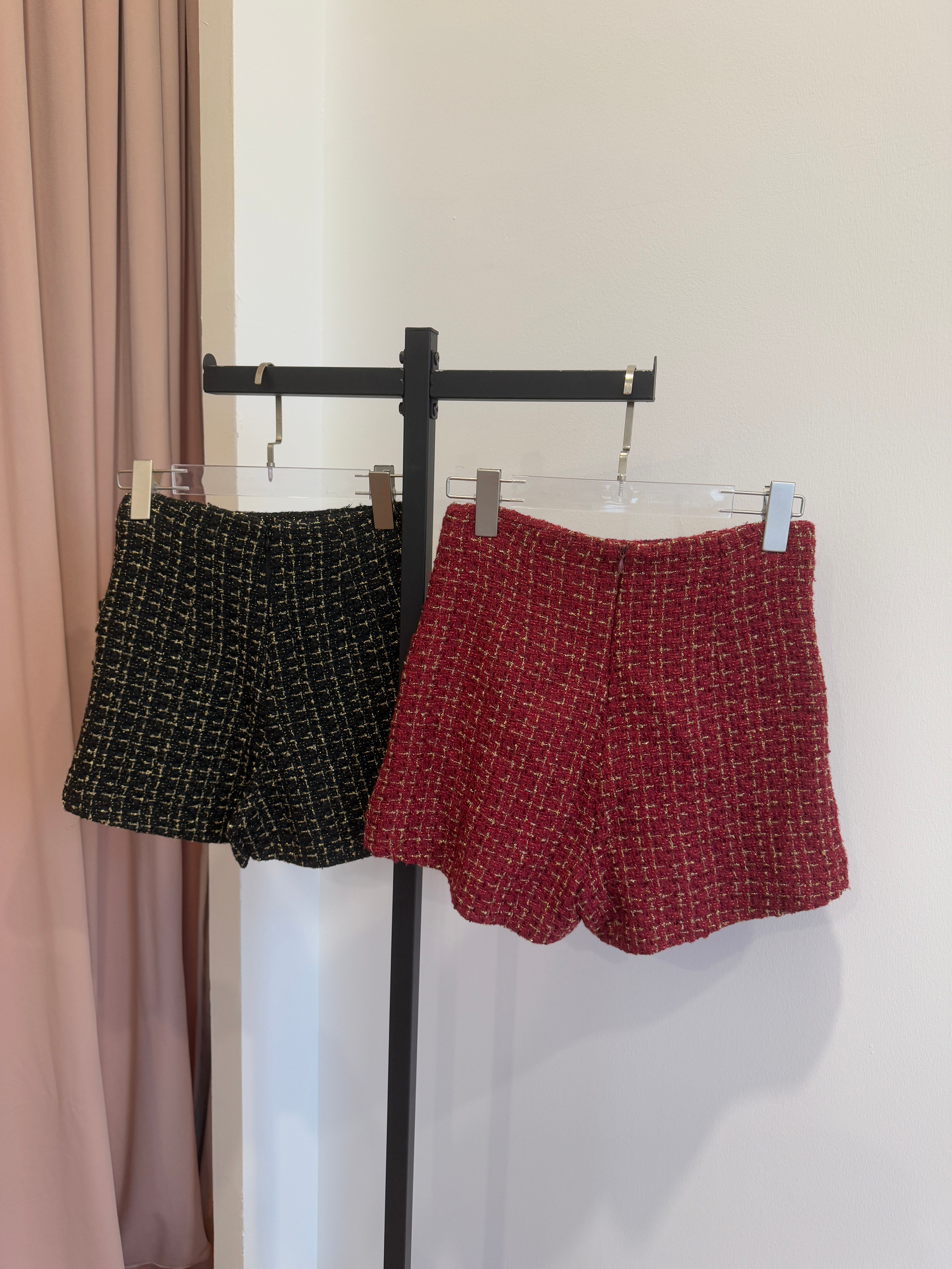 名媛小香风高腰裤