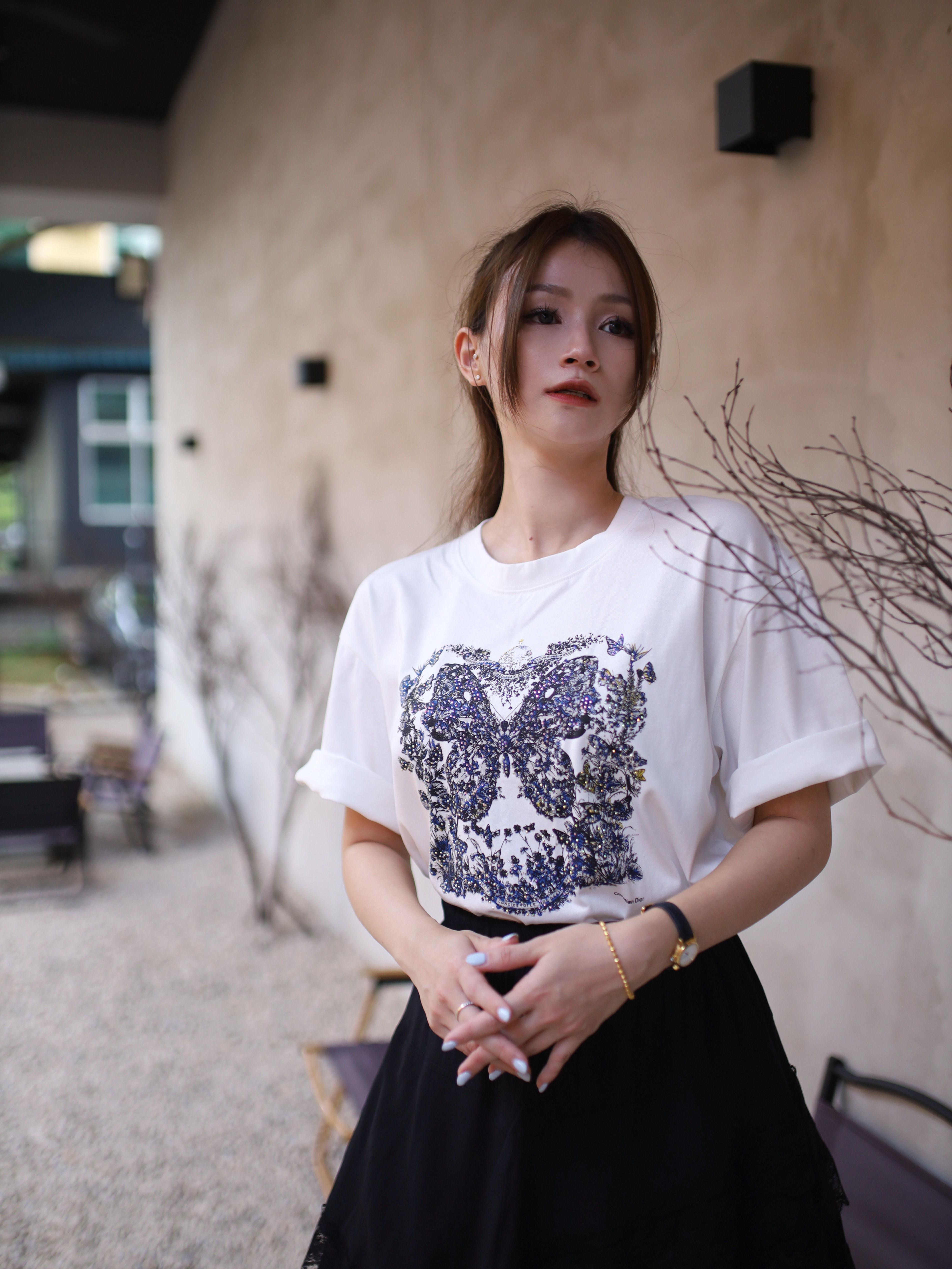 大牌蝴蝶设计男友大T