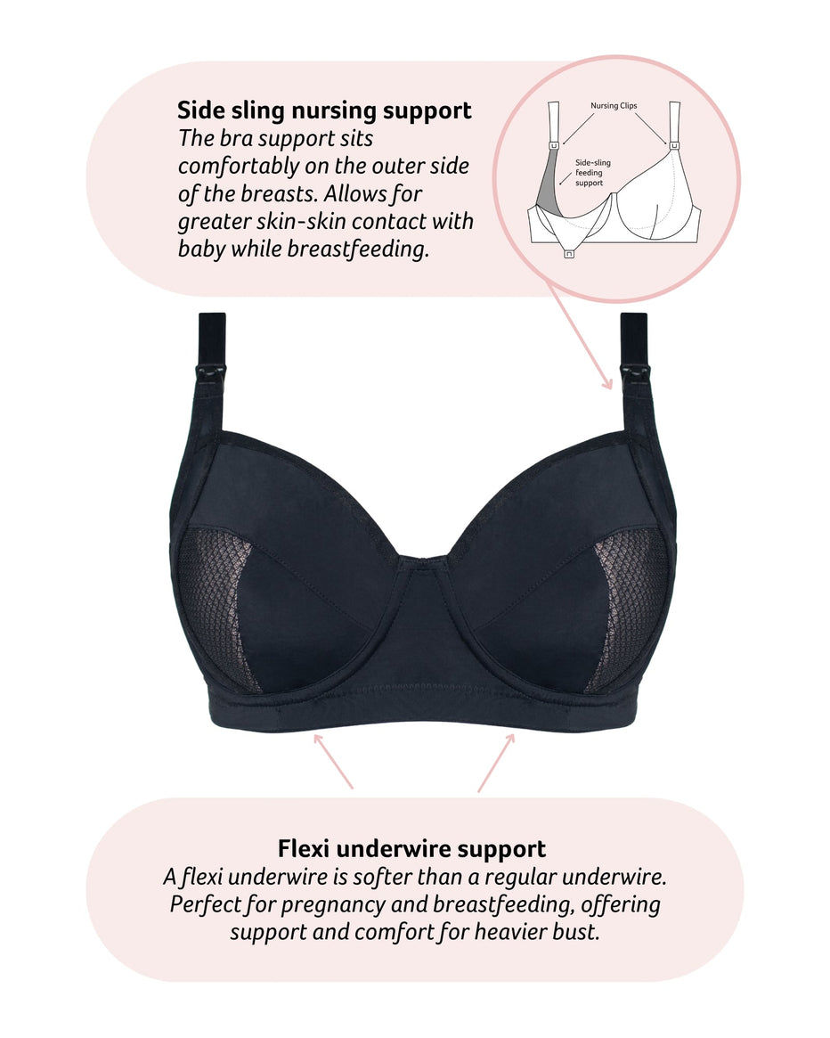 Thumbnail: HotMilk - Enlighten Nursing Bra