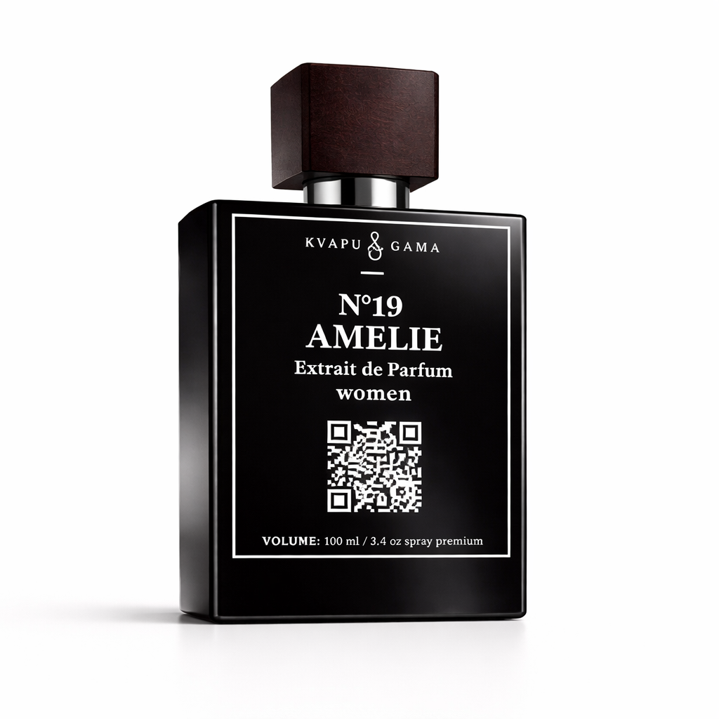 N°19 AMELIE — obuoliai, afrikietiškų apelsinų žiedai | Extrait de Parfum / Es.