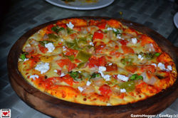 Greek pizza
