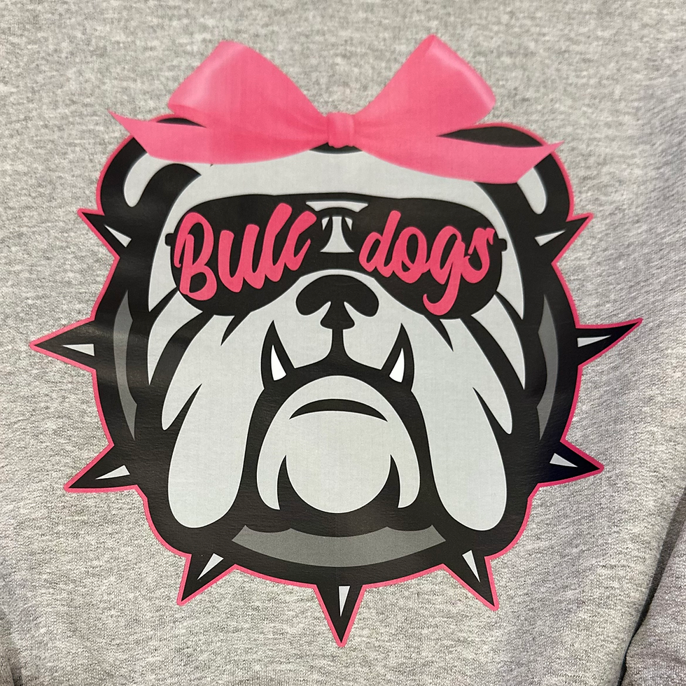 Thumbnail: Pinky Bow Bully with Side Bow Patch Split Hem