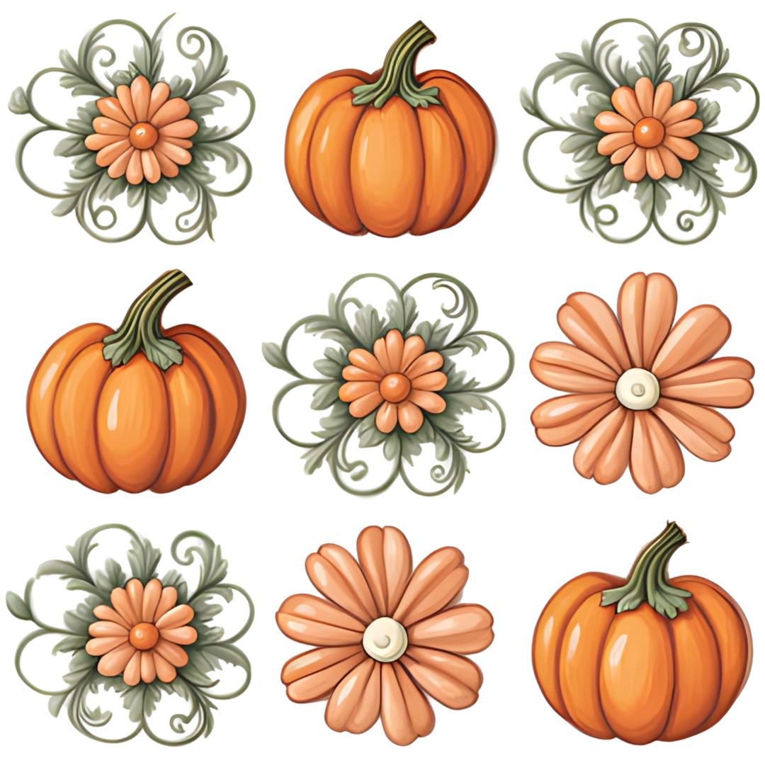 Flowers & Pumpkins