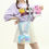 Thumbnail: Summer New Cosmetics Storage One Shoulder Girls Cute Mermaid Tail Messenger Bag