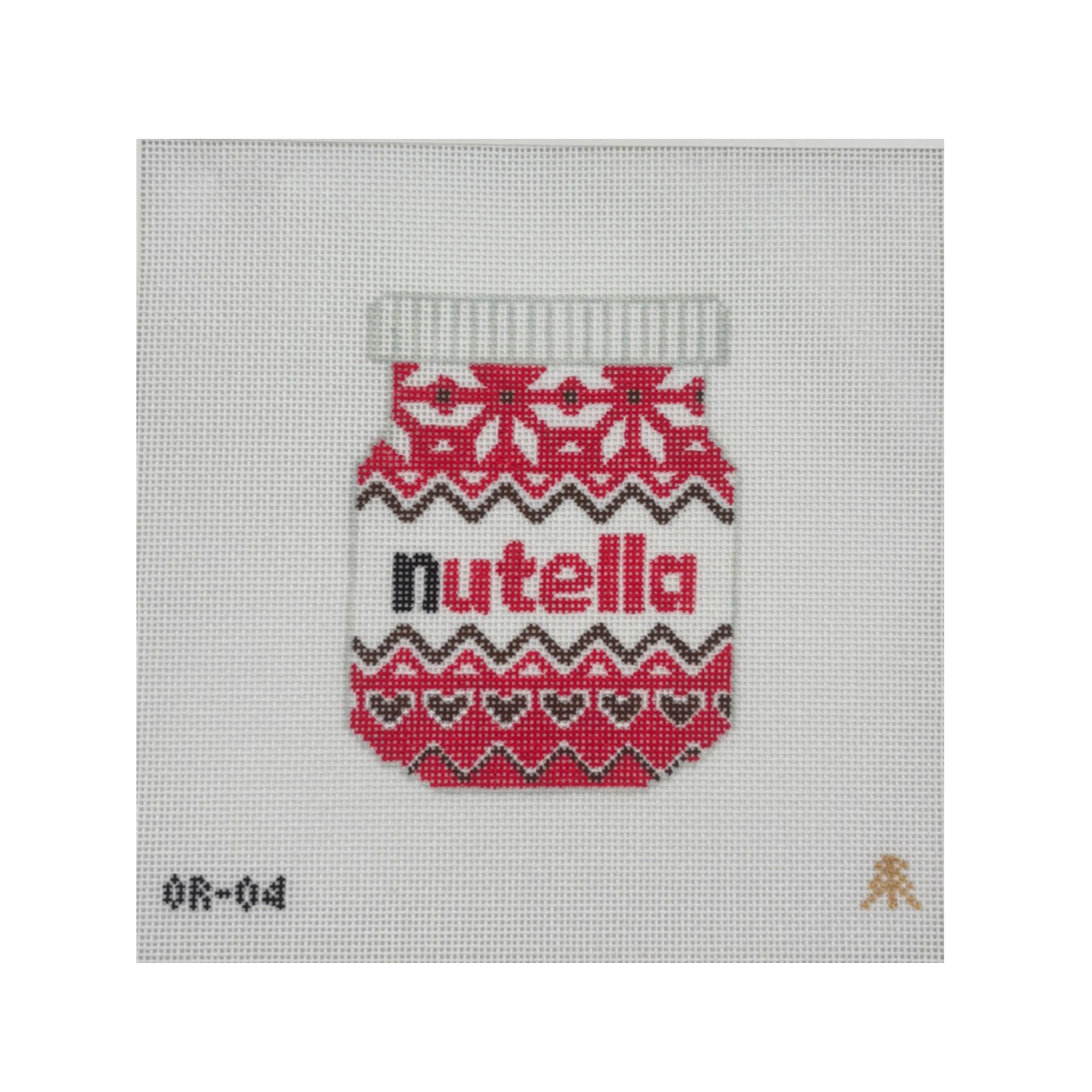 Holiday Nutella Jar