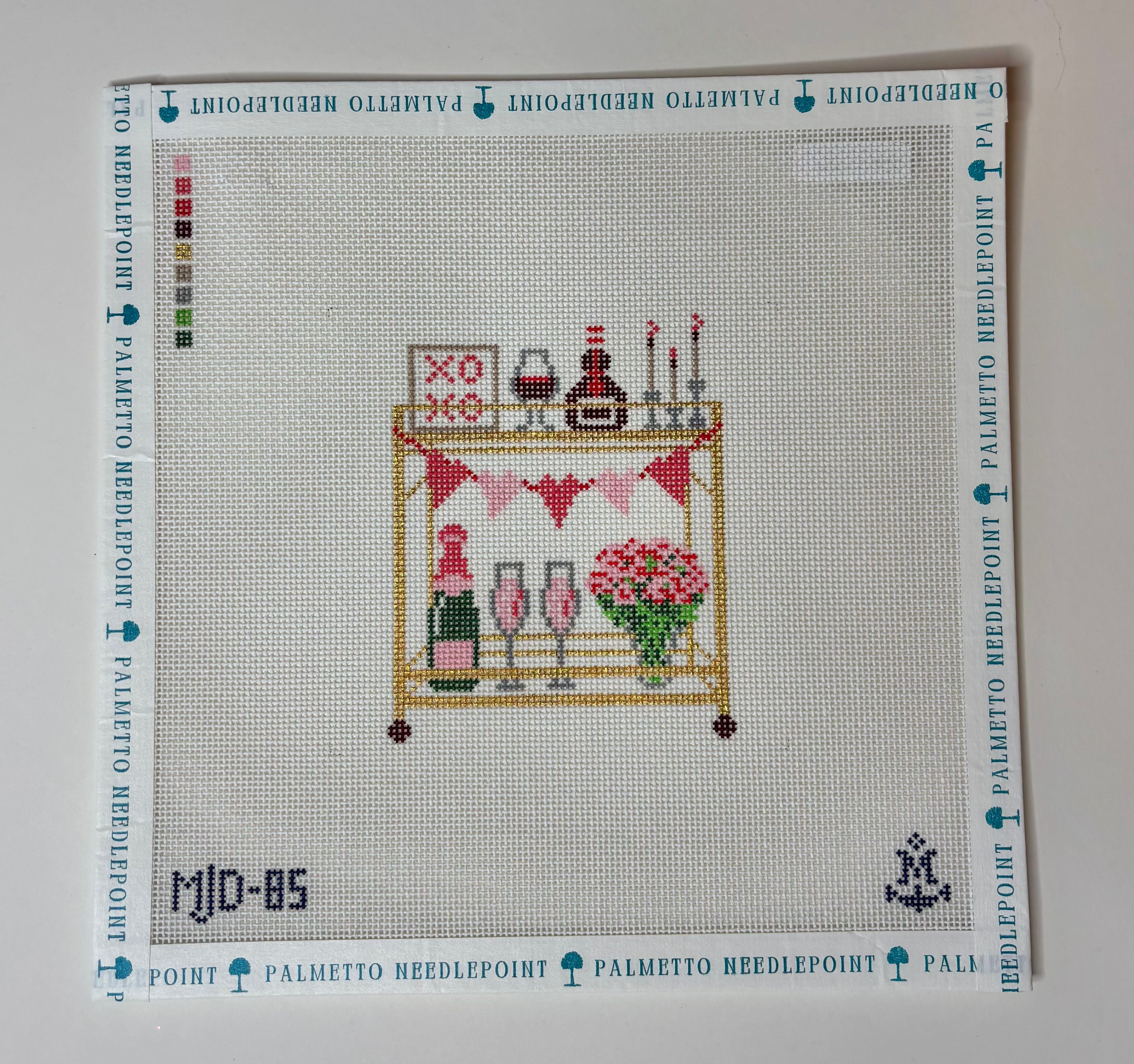 Valentine's Day Bar Cart