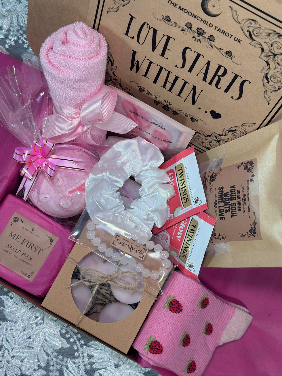 Thumbnail: Self Love Gift Box | Pink Gift Box