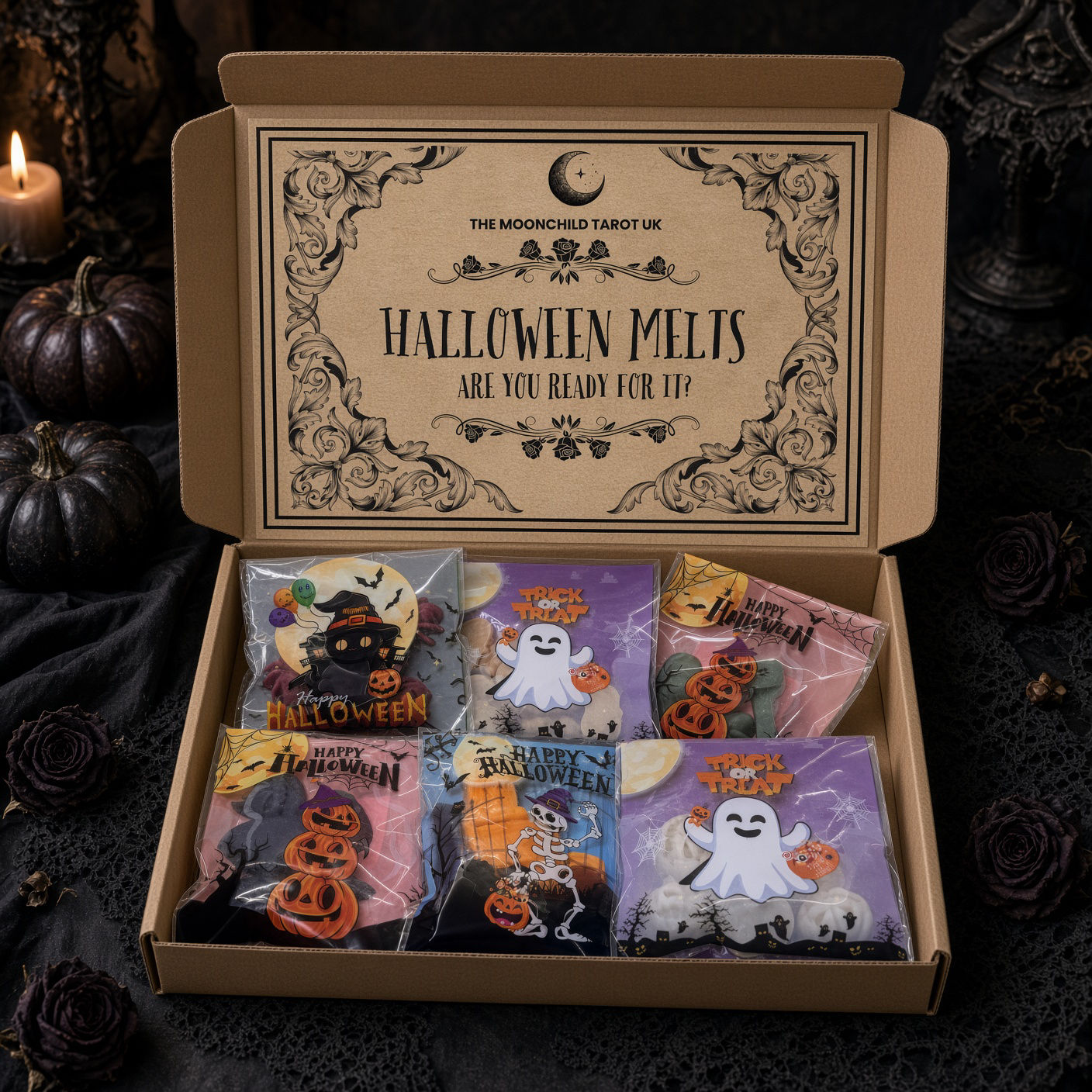 Halloween Mini Wax Melts Gift Box