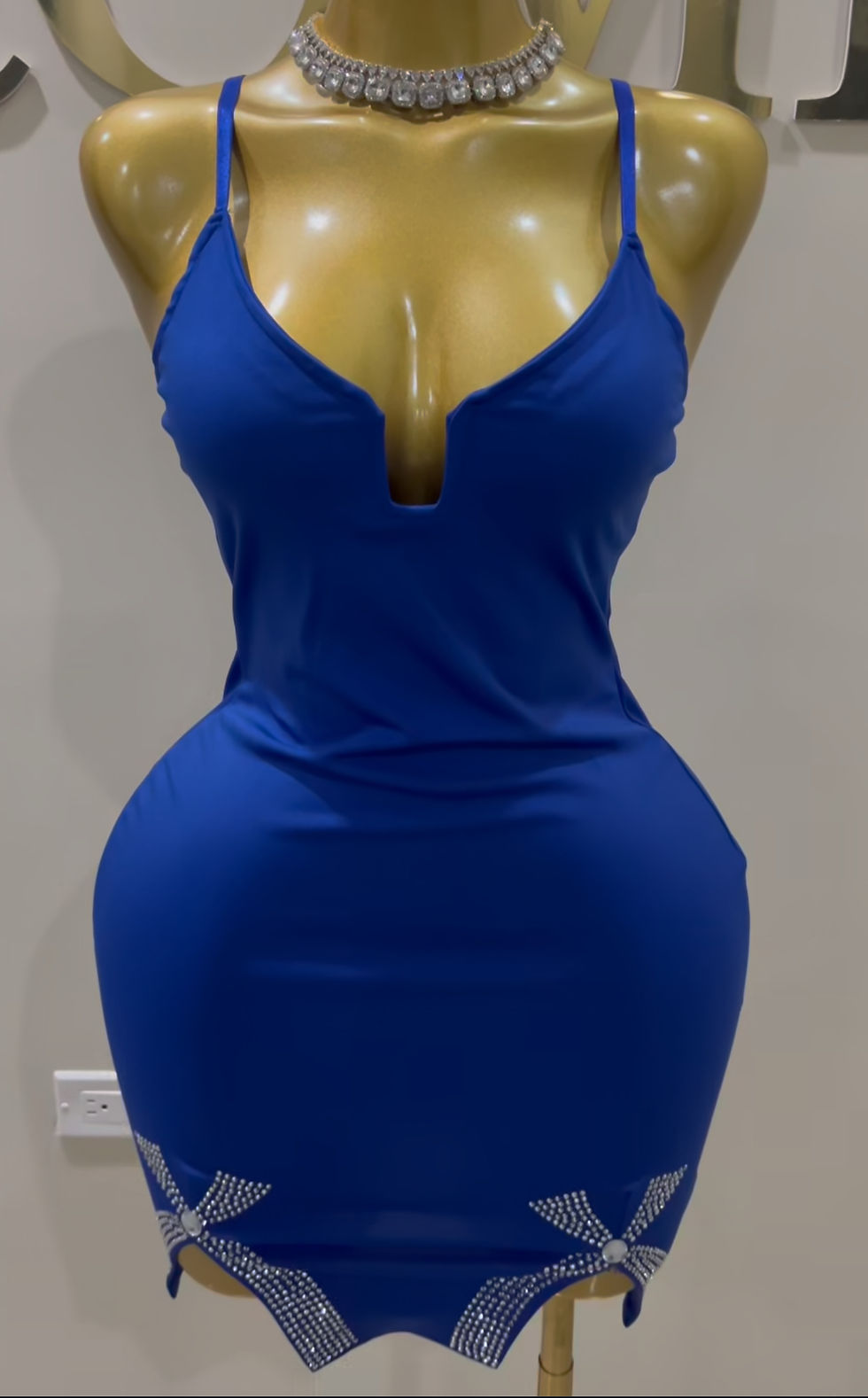 Thumbnail: Royal Glam Mini Dress
