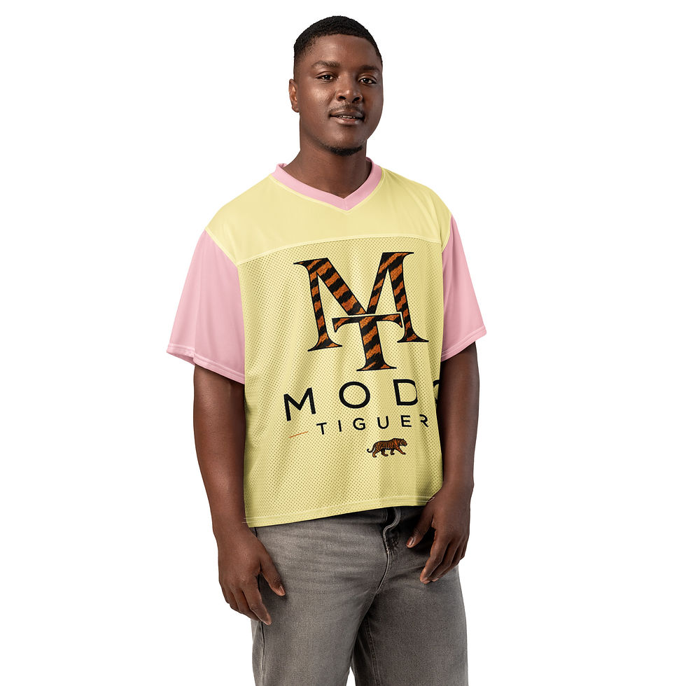 Thumbnail: Boxy football jersey