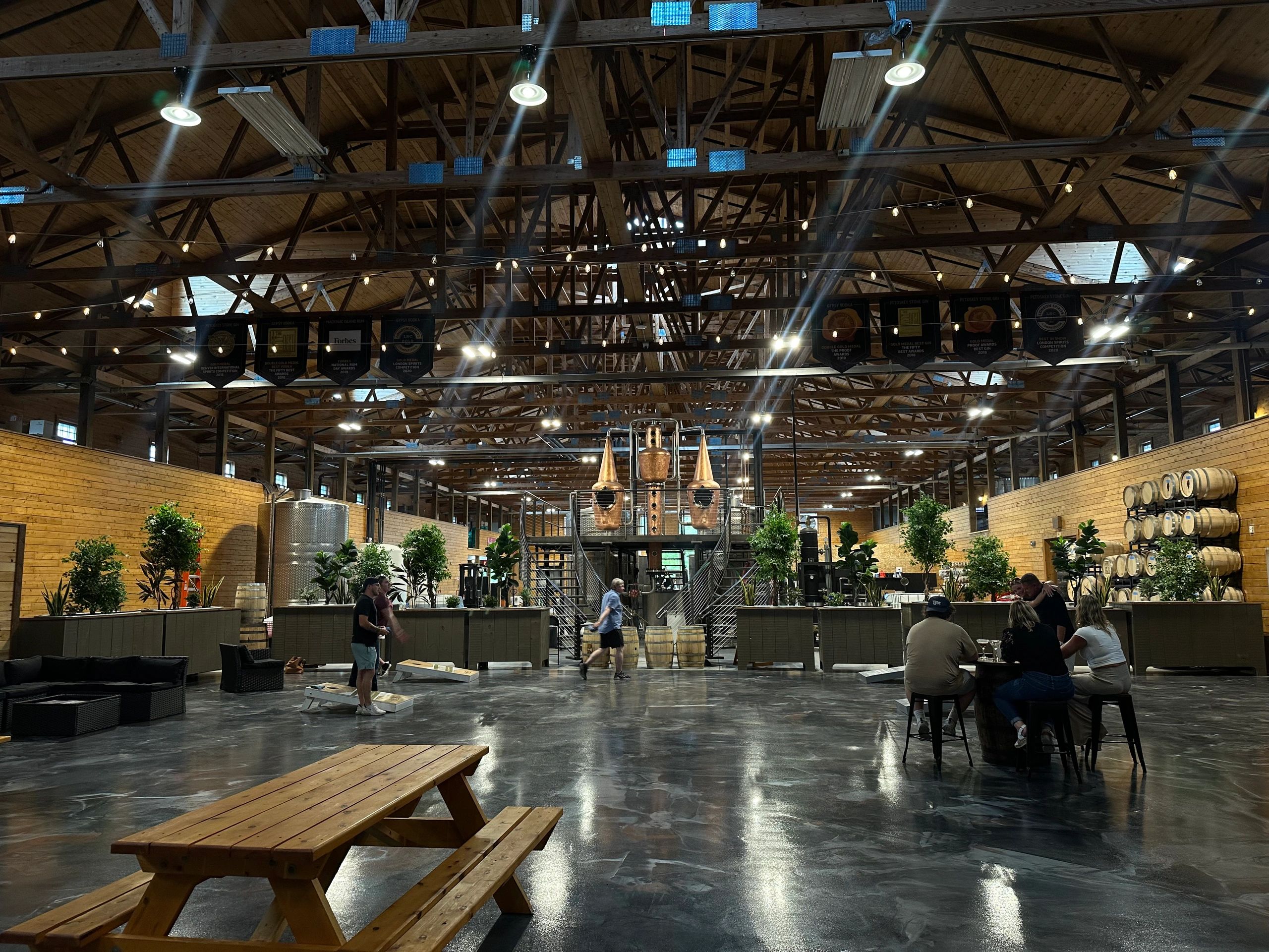 Gypsy Distillery interior