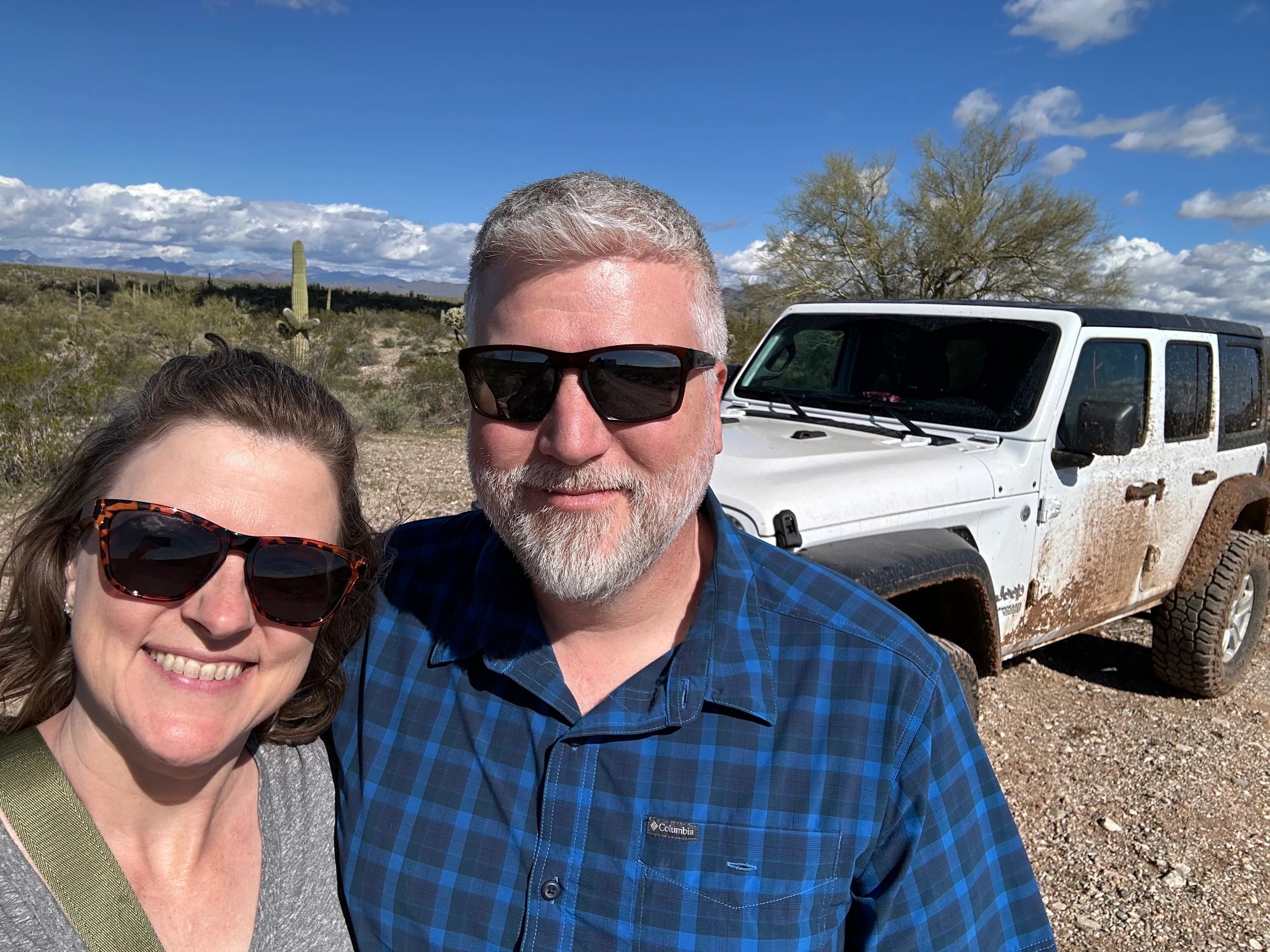 And...we inadvertently went mudding, too. It had rained recently and we just went for it.