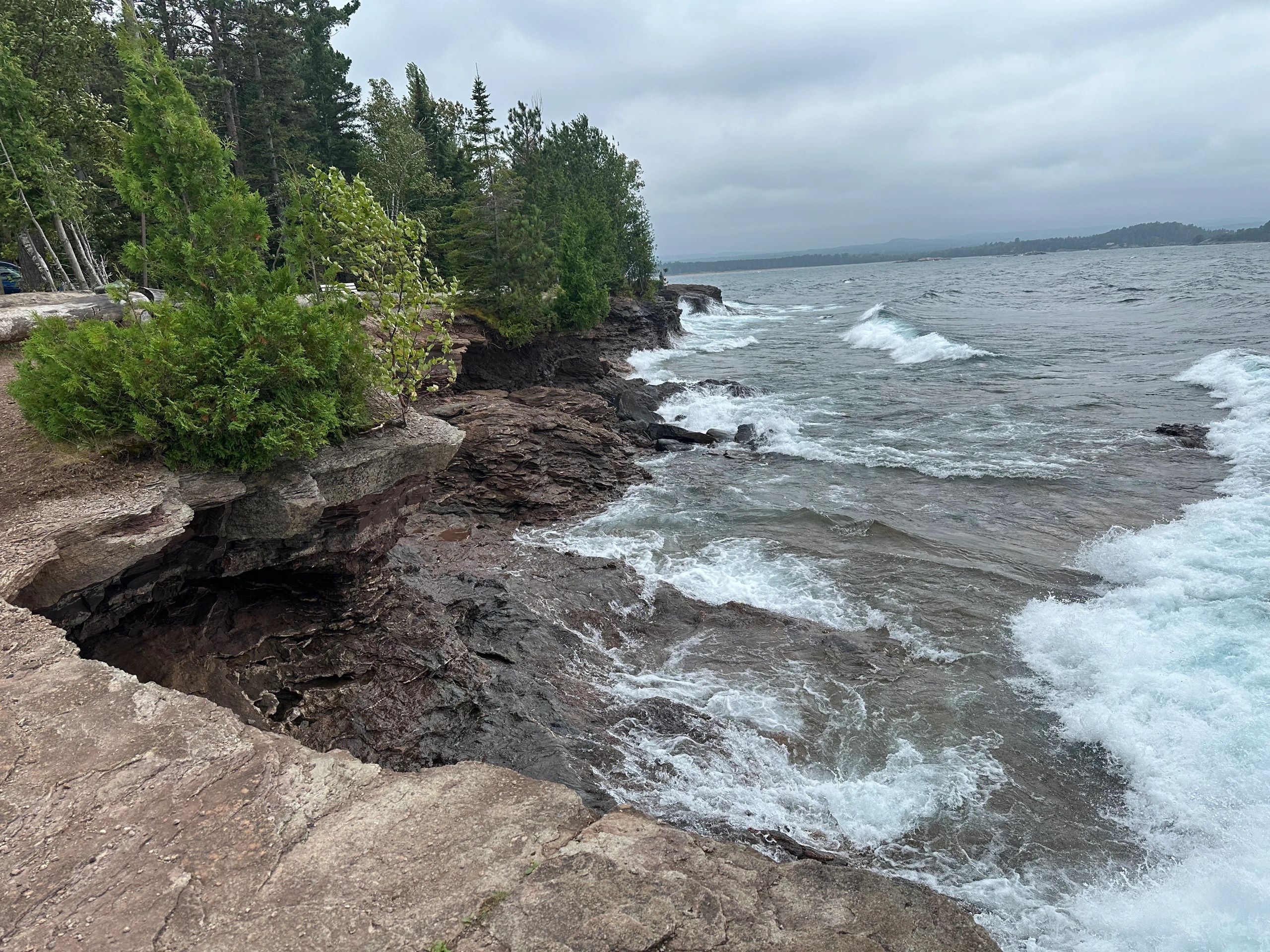 Shoreline of Lake Superior: Presque Island