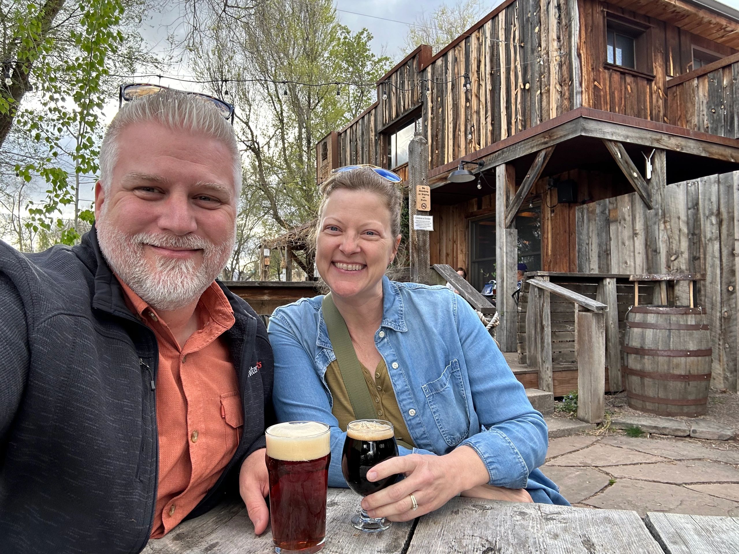 Stodgy Brewing Co: Fort Collins - Funky bar that we just happened to drive by that specializes in beer. It was a cool atmosphere and nice to just chill outside.