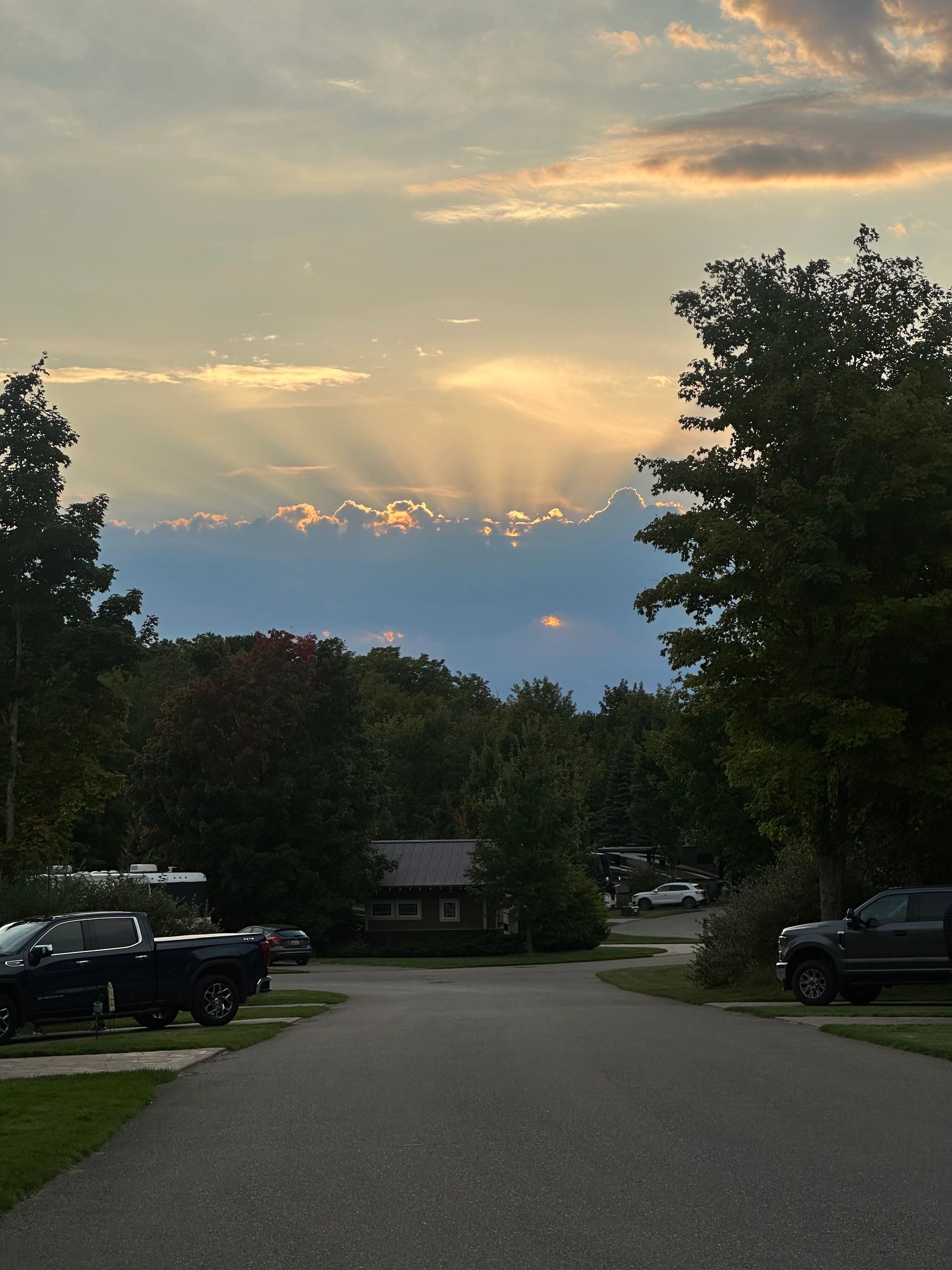 Dusk at Indigo Bluffs