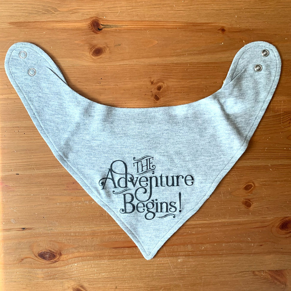 Thumbnail: Keyport Handkerchief Bib - Adventure Begins