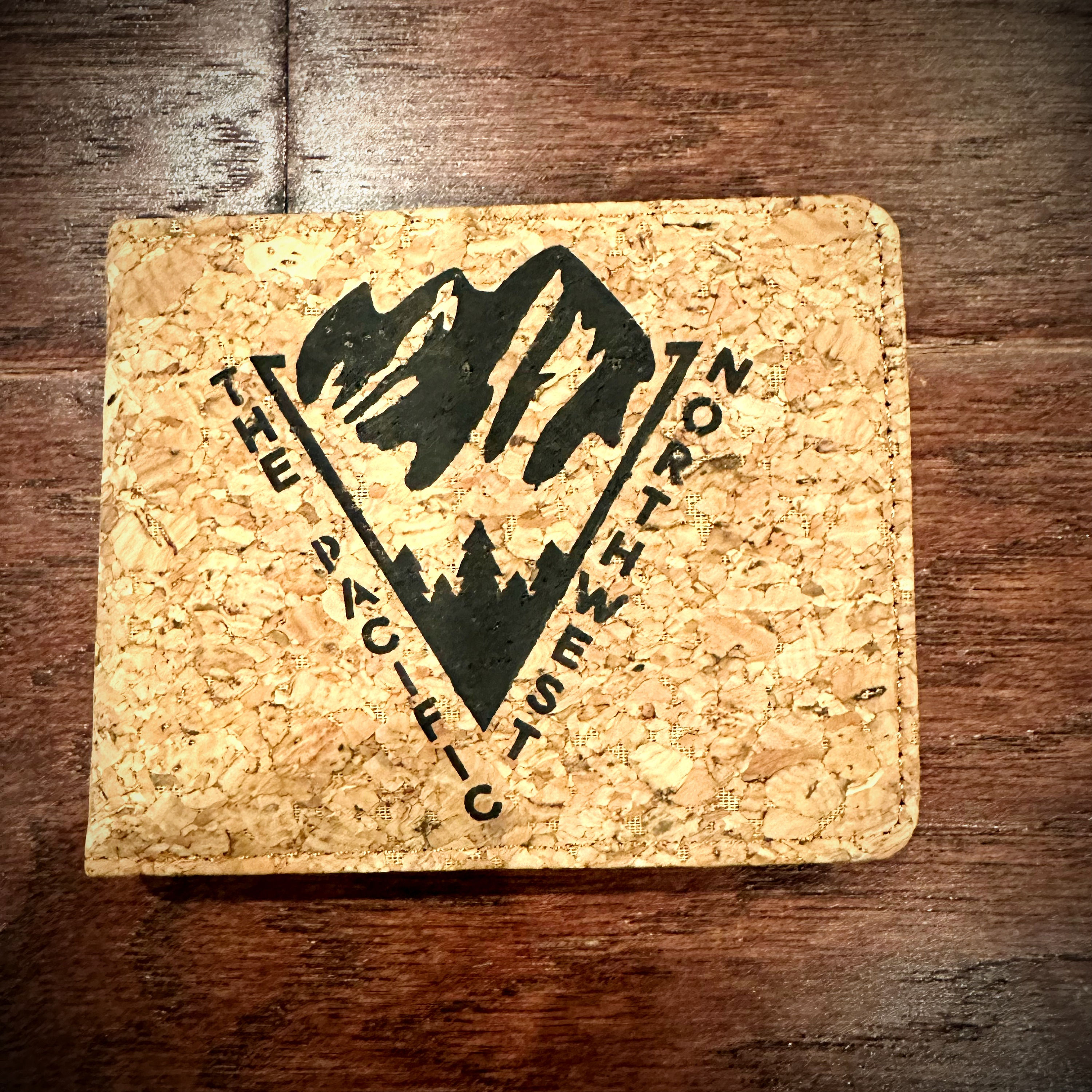 Cle Elum Faux Cork Wallet - PNW