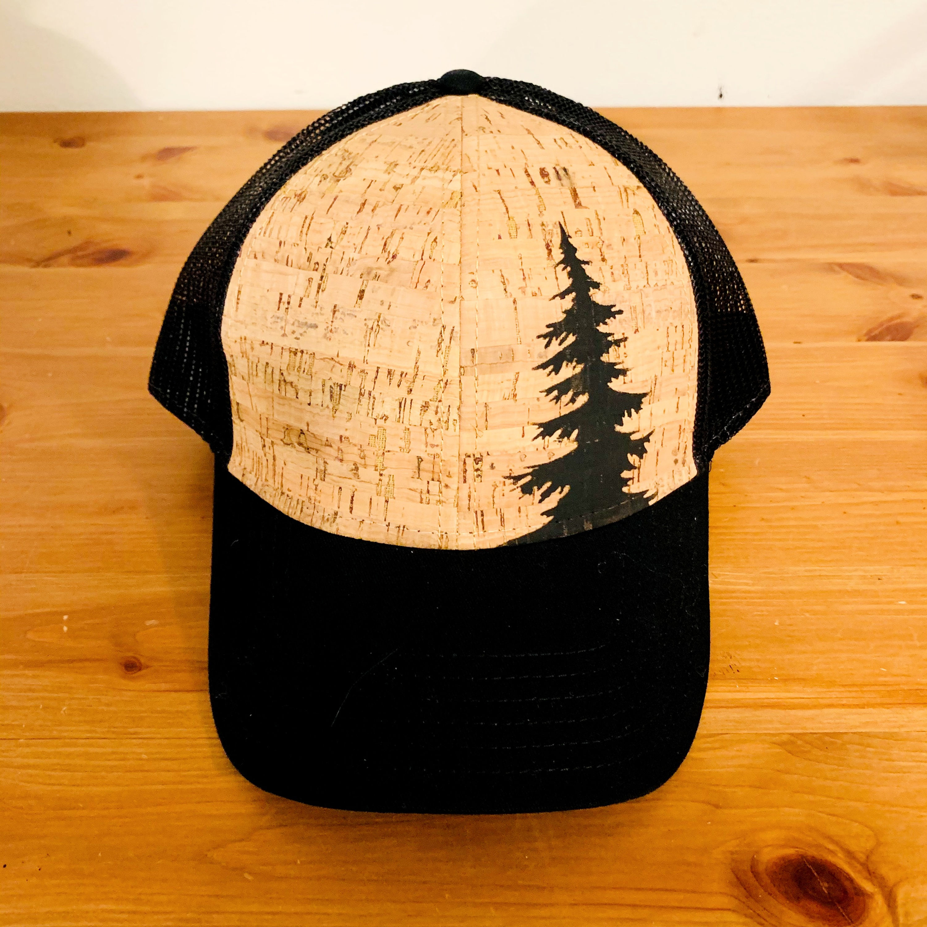 Cascadian Cork Trucker Cap - Tree