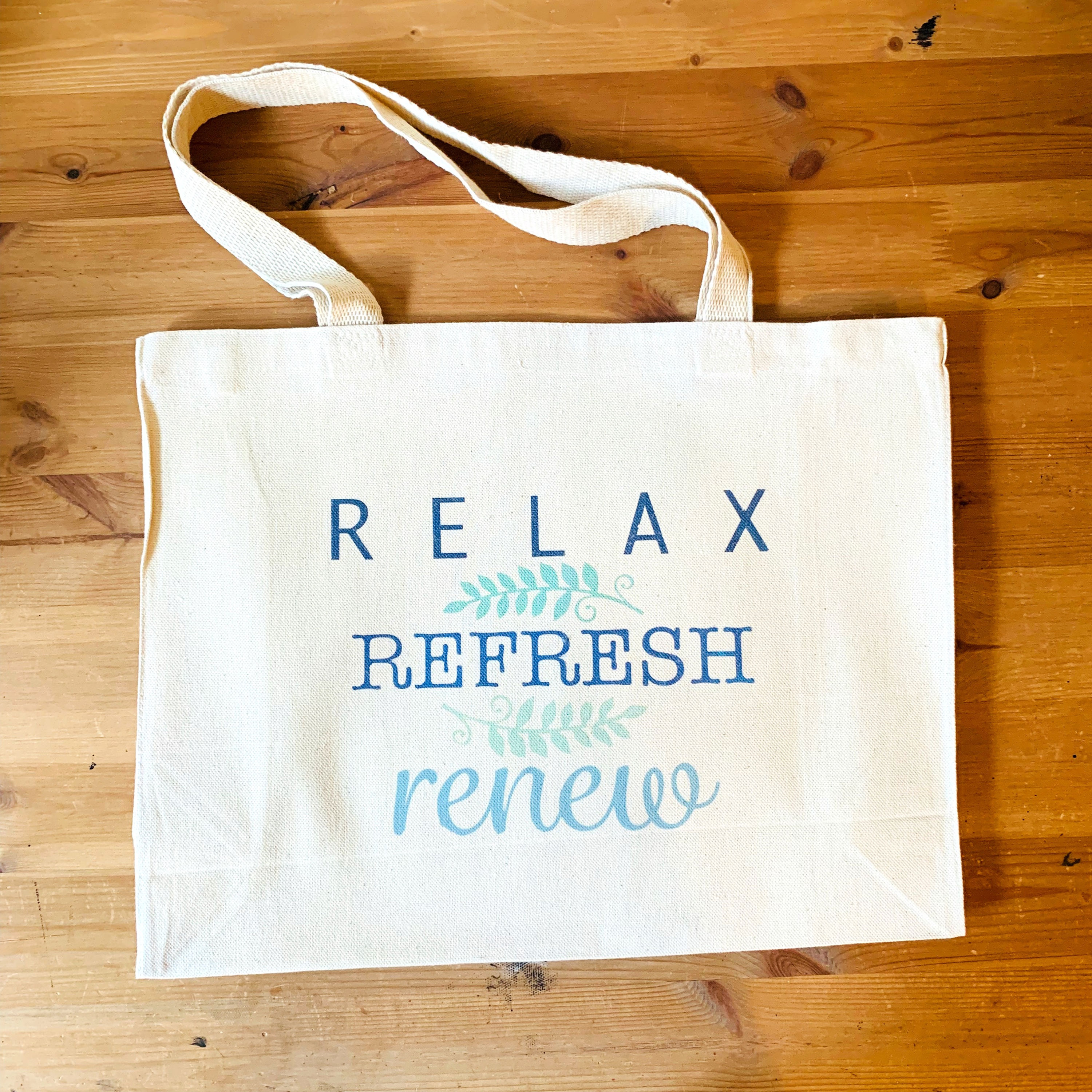 Westport Shopping Bag -Relax,Refresh, Renew