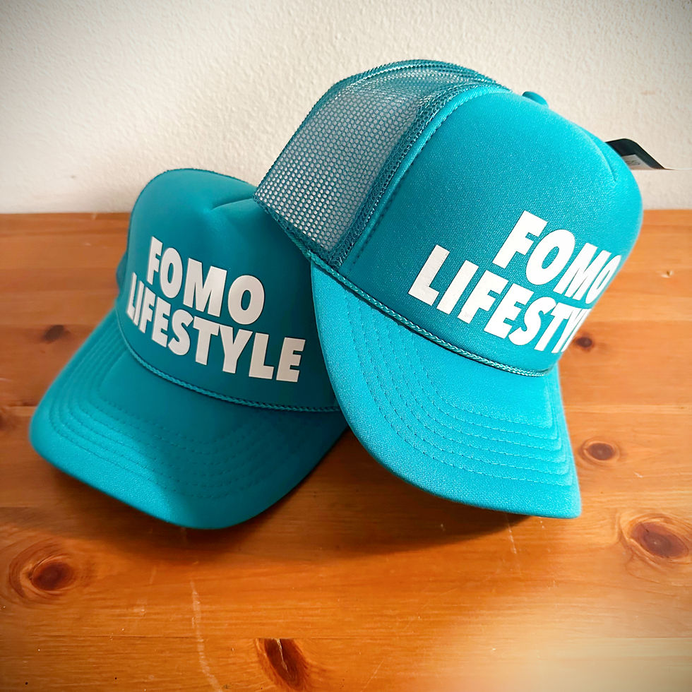 Thumbnail: Youth Generational Slang Trucker Hat - FOMO